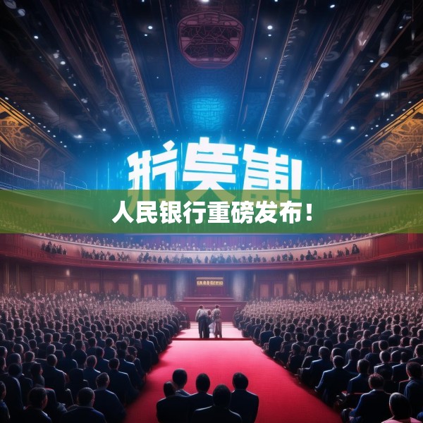 人民银行重磅发布！