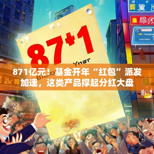 871亿元！基金开年“红包”派发加速，这类产品撑起分红大盘