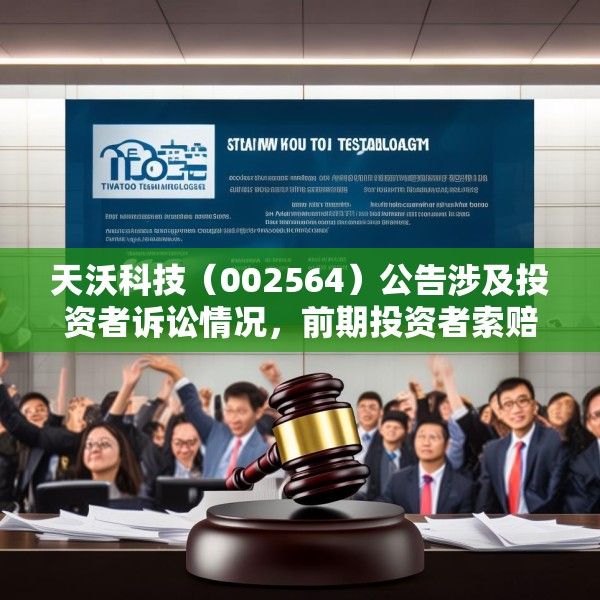 天沃科技（002564）公告涉及投资者诉讼情况，前期投资者索赔案已有一审胜诉