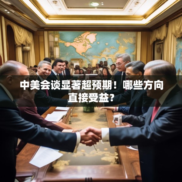 中美会谈显著超预期！哪些方向直接受益？