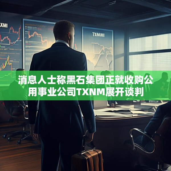 消息人士称黑石集团正就收购公用事业公司TXNM展开谈判