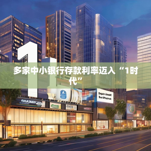 多家中小银行存款利率迈入“1时代”