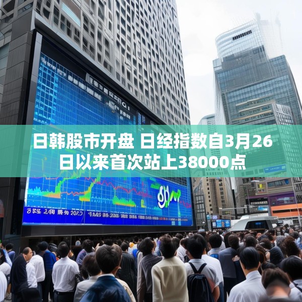 日韩股市开盘 日经指数自3月26日以来首次站上38000点