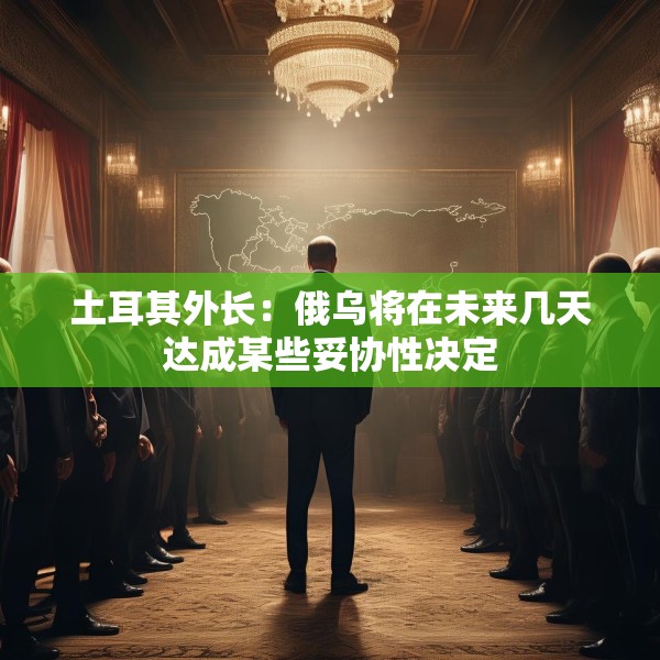 土耳其外长：俄乌将在未来几天达成某些妥协性决定