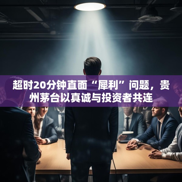 超时20分钟直面“犀利”问题，贵州茅台以真诚与投资者共连