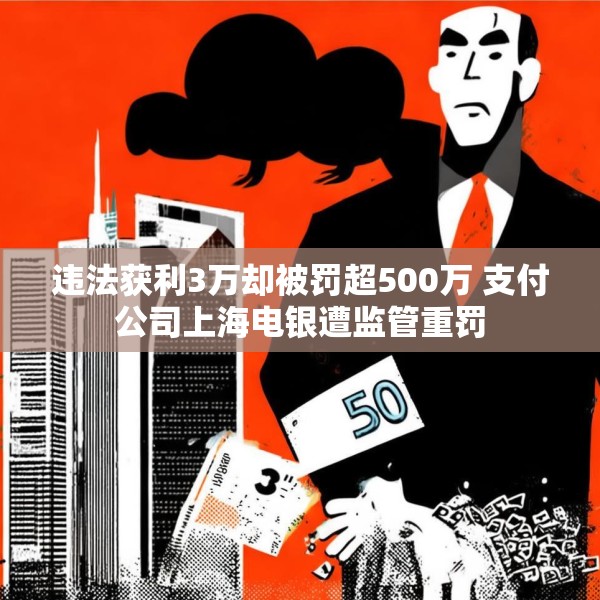 违法获利3万却被罚超500万 支付公司上海电银遭监管重罚