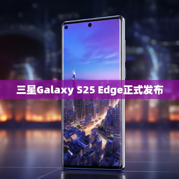 三星Galaxy S25 Edge正式发布