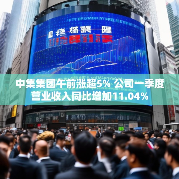 中集集团午前涨超5% 公司一季度营业收入同比增加11.04%