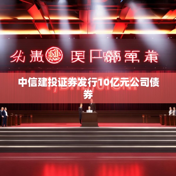 中信建投证券发行10亿元公司债券