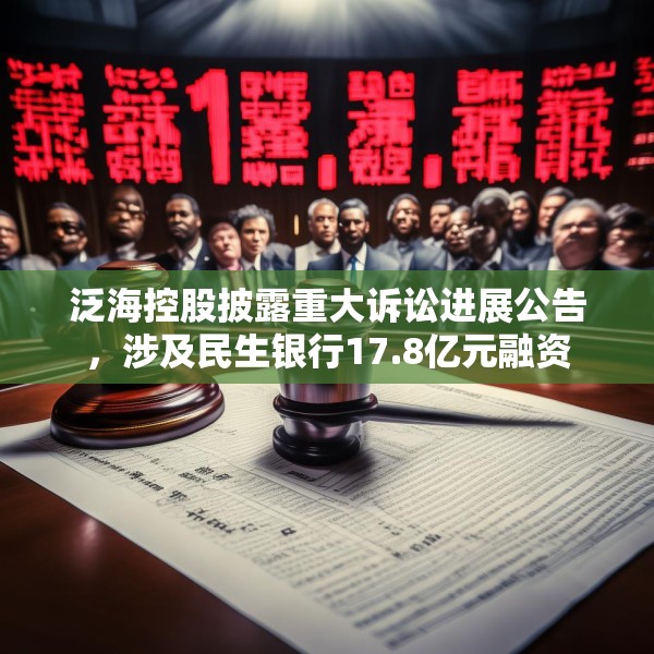 泛海控股披露重大诉讼进展公告，涉及民生银行17.8亿元融资