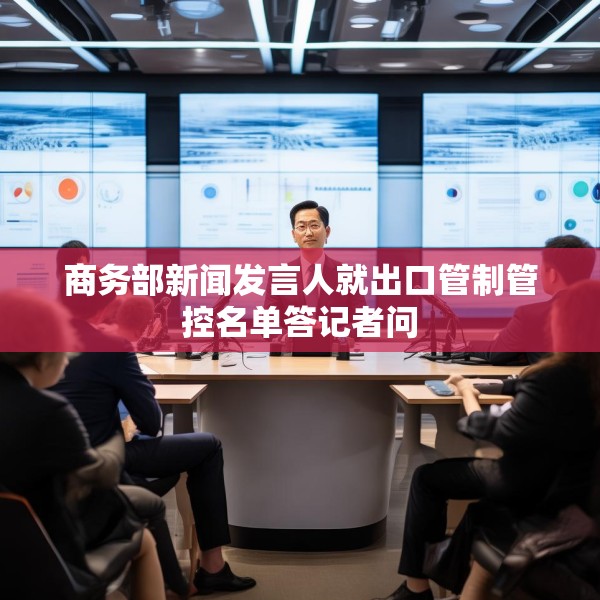 商务部新闻发言人就出口管制管控名单答记者问