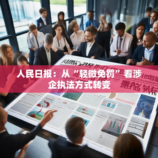 人民日报：从“轻微免罚”看涉企执法方式转变