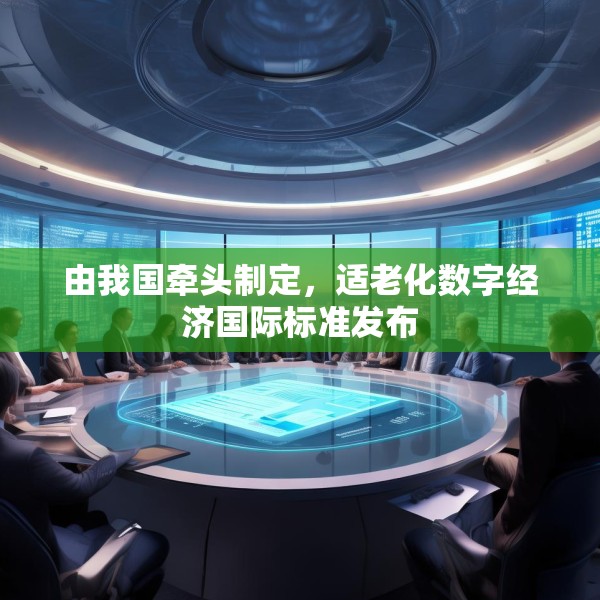 由我国牵头制定，适老化数字经济国际标准发布