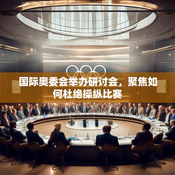 国际奥委会举办研讨会，聚焦如何杜绝操纵比赛