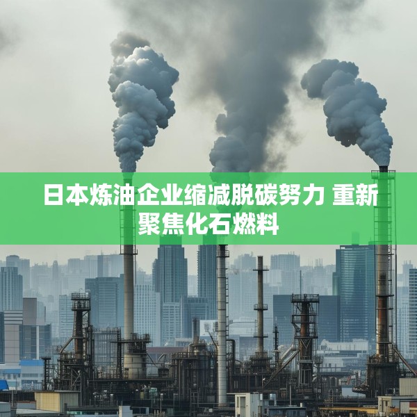 日本炼油企业缩减脱碳努力 重新聚焦化石燃料