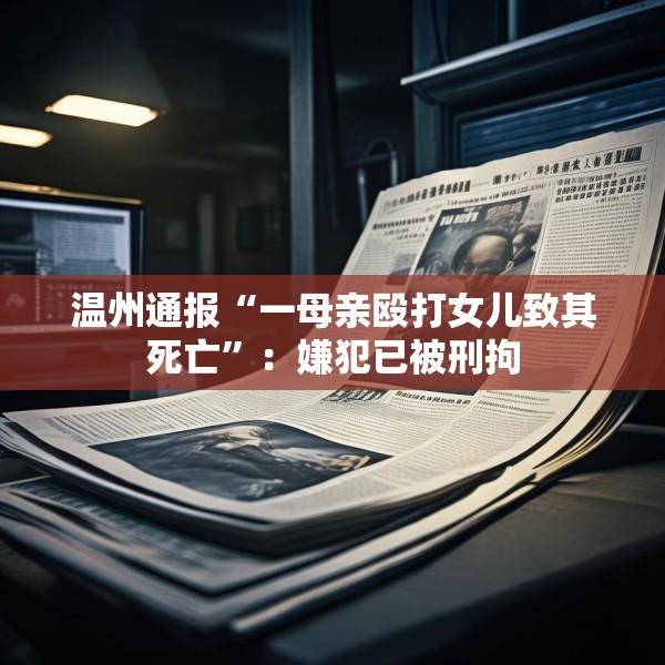 温州通报“一母亲殴打女儿致其死亡”：嫌犯已被刑拘