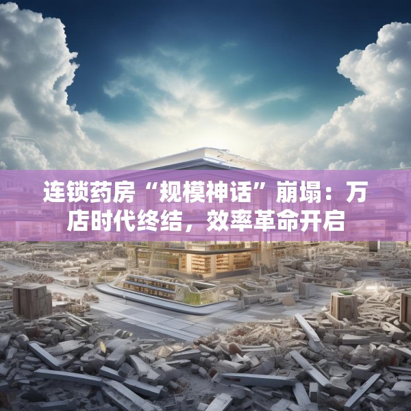 连锁药房“规模神话”崩塌：万店时代终结，效率革命开启