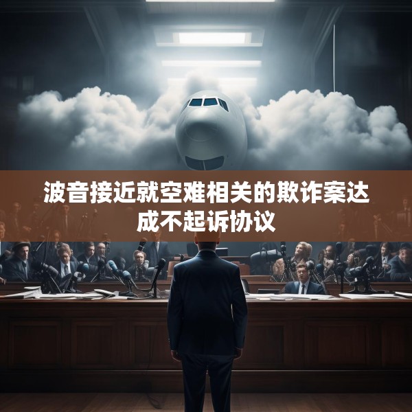 波音接近就空难相关的欺诈案达成不起诉协议
