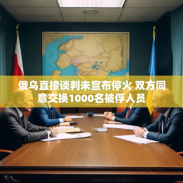 俄乌直接谈判未宣布停火 双方同意交换1000名被俘人员
