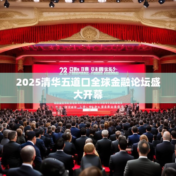 2025清华五道口全球金融论坛盛大开幕