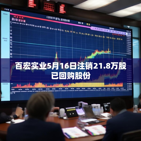 百宏实业5月16日注销21.8万股已回购股份