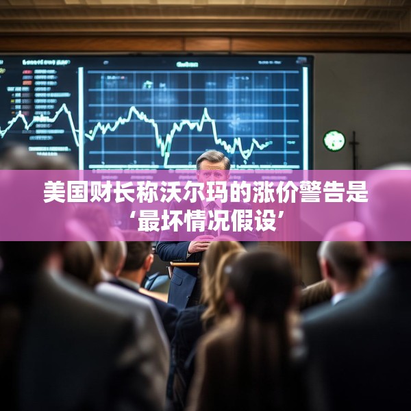 美国财长称沃尔玛的涨价警告是‘最坏情况假设’