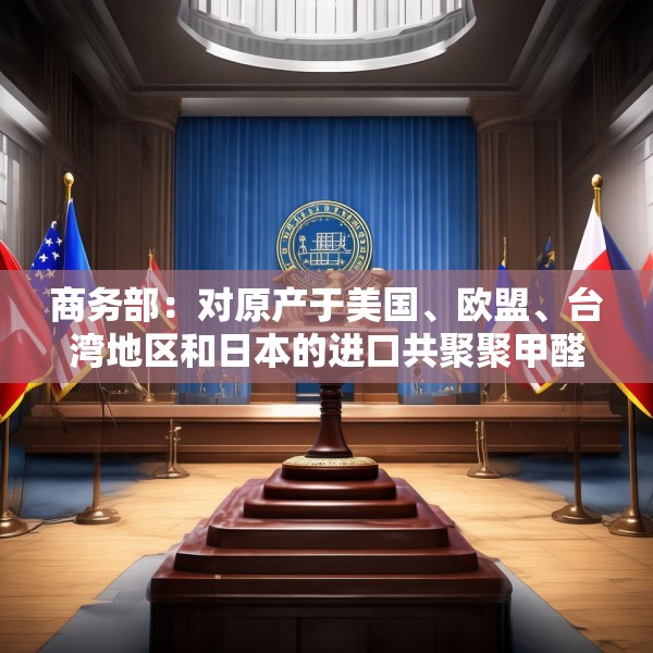 商务部：对原产于美国、欧盟、台湾地区和日本的进口共聚聚甲醛征收反倾销税