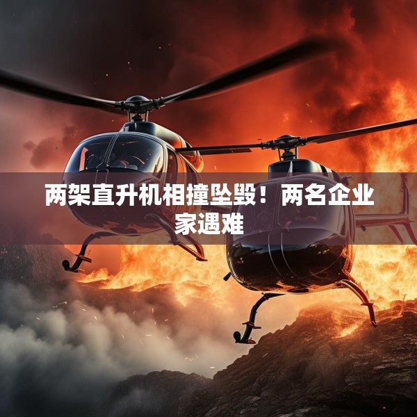 两架直升机相撞坠毁！两名企业家遇难