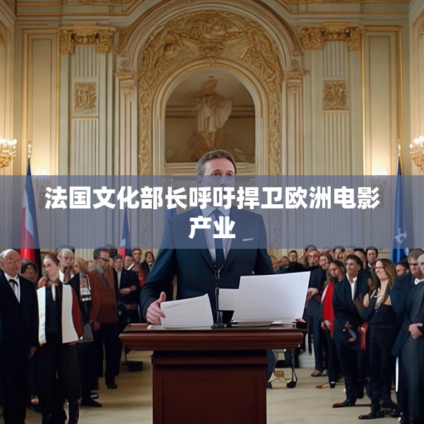 法国文化部长呼吁捍卫欧洲电影产业