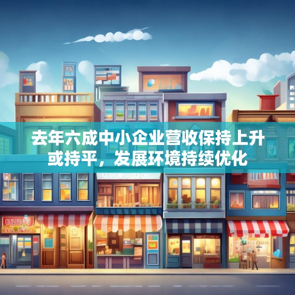 去年六成中小企业营收保持上升或持平，发展环境持续优化