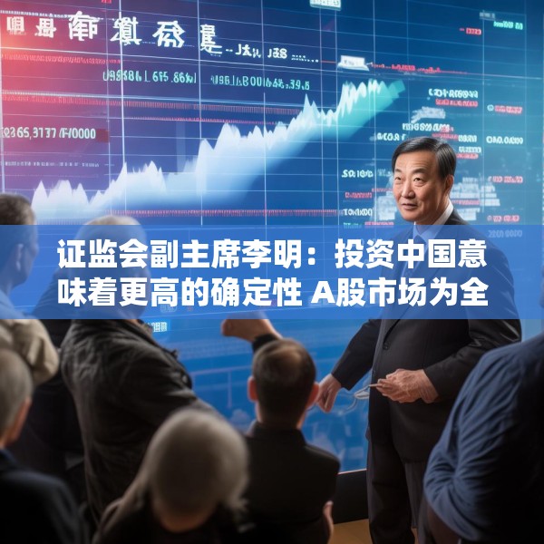 证监会副主席李明：投资中国意味着更高的确定性 A股市场为全球投资者提供不可替代的投资机遇