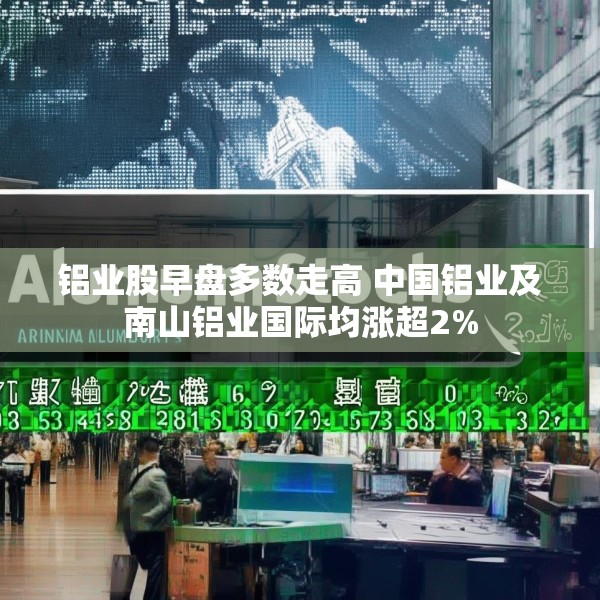 铝业股早盘多数走高 中国铝业及南山铝业国际均涨超2%