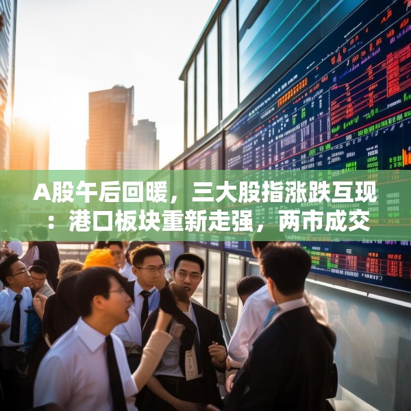 A股午后回暖，三大股指涨跌互现：港口板块重新走强，两市成交近1.1万亿元