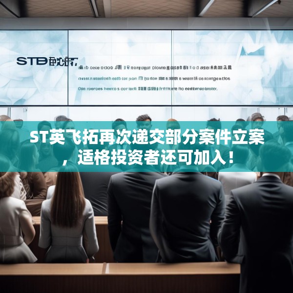 ST英飞拓再次递交部分案件立案，适格投资者还可加入！