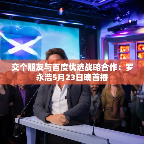 交个朋友与百度优选战略合作：罗永浩5月23日晚首播
