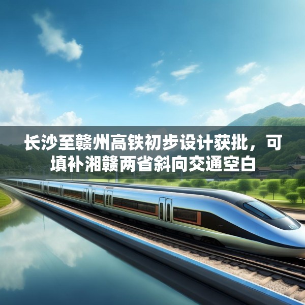 长沙至赣州高铁初步设计获批，可填补湘赣两省斜向交通空白