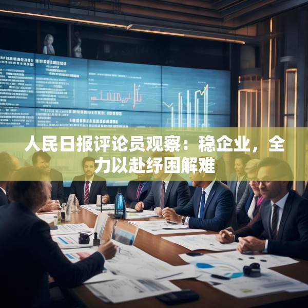 人民日报评论员观察：稳企业，全力以赴纾困解难
