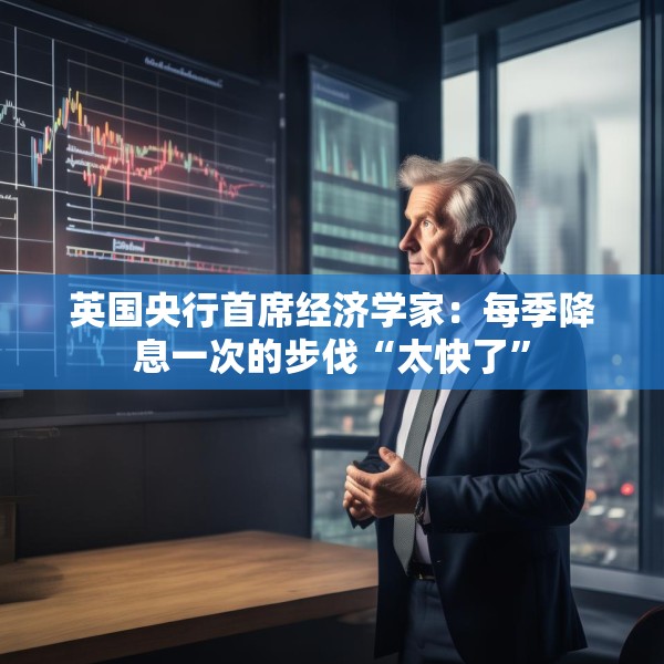 英国央行首席经济学家：每季降息一次的步伐“太快了”