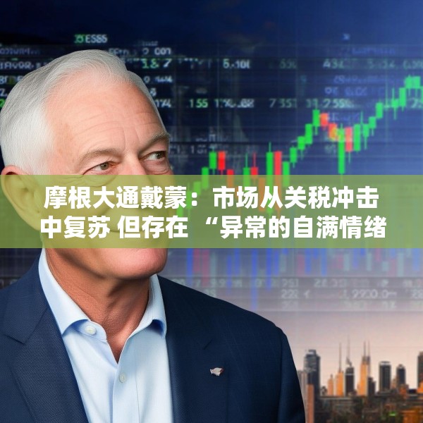 摩根大通戴蒙：市场从关税冲击中复苏 但存在 “异常的自满情绪”