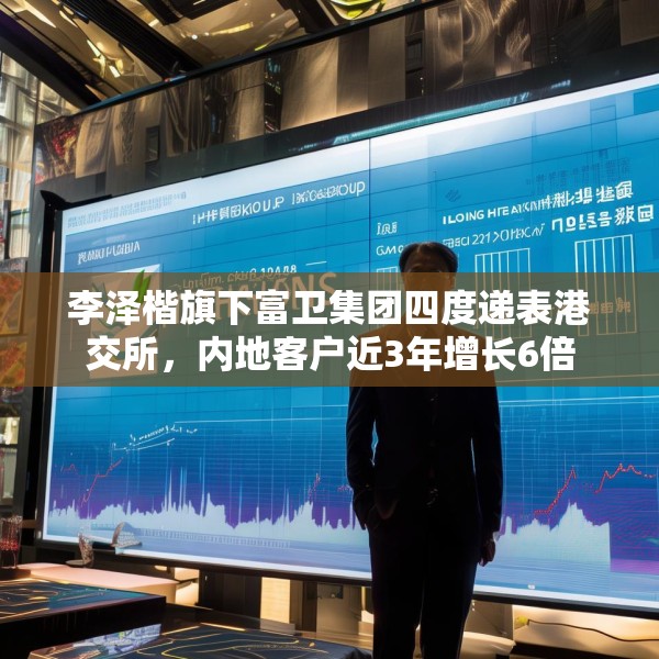 李泽楷旗下富卫集团四度递表港交所，内地客户近3年增长6倍