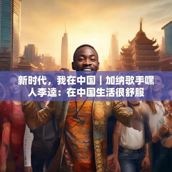 新时代，我在中国｜加纳歌手嘿人李逵：在中国生活很舒服