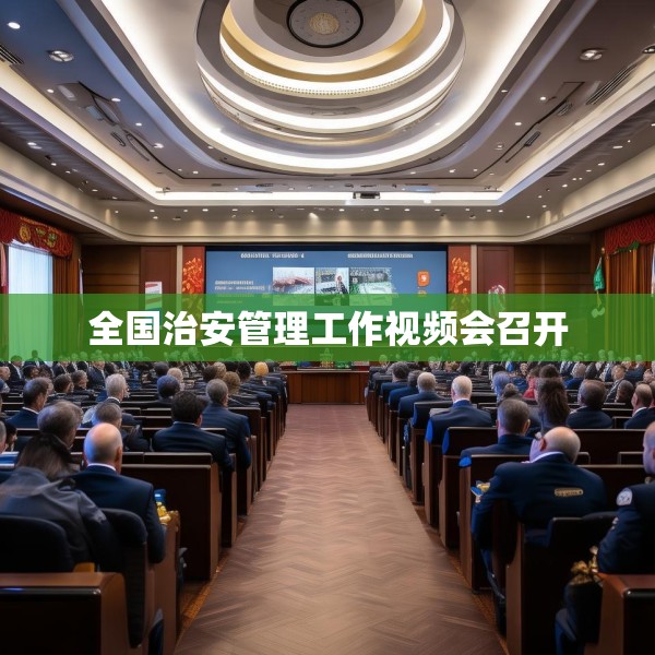 全国治安管理工作视频会召开