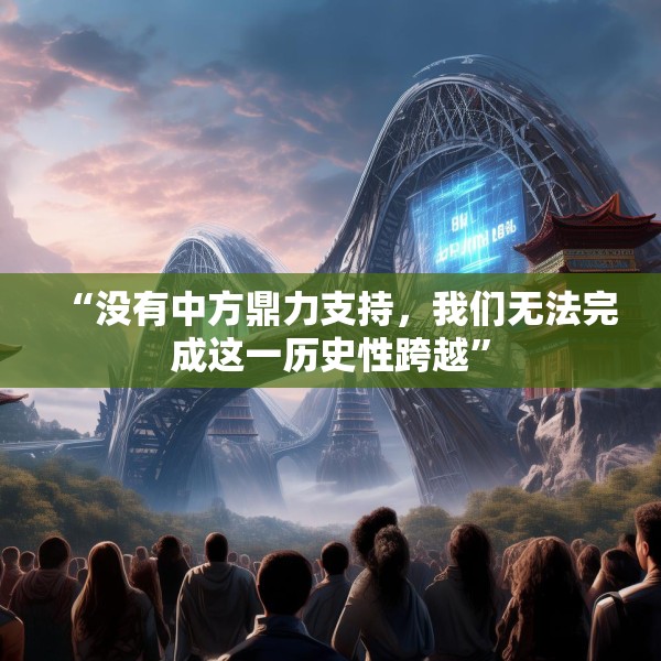 “没有中方鼎力支持，我们无法完成这一历史性跨越”