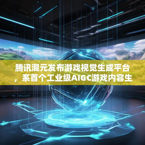 腾讯混元发布游戏视觉生成平台，系首个工业级AIGC游戏内容生产引擎