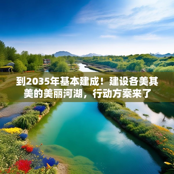 到2035年基本建成！建设各美其美的美丽河湖，行动方案来了