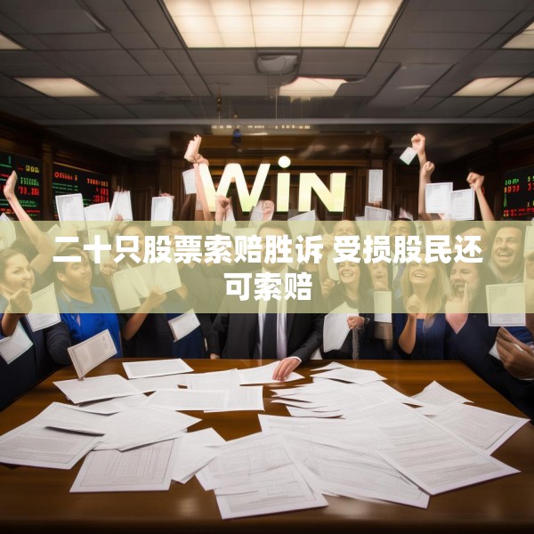 二十只股票索赔胜诉 受损股民还可索赔