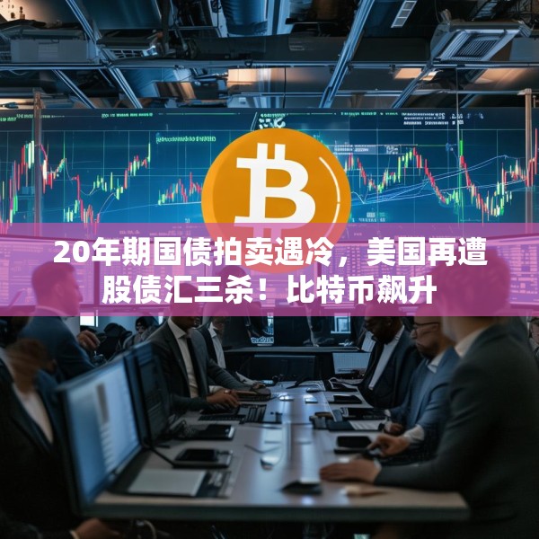 20年期国债拍卖遇冷，美国再遭股债汇三杀！比特币飙升