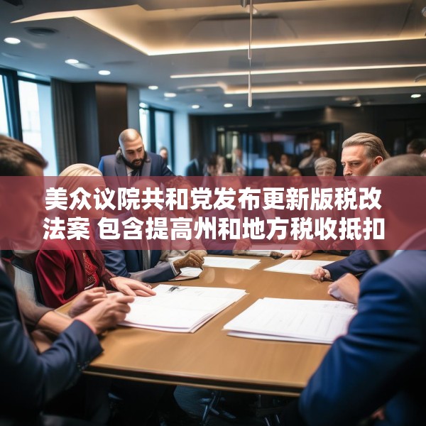 美众议院共和党发布更新版税改法案 包含提高州和地方税收抵扣上限