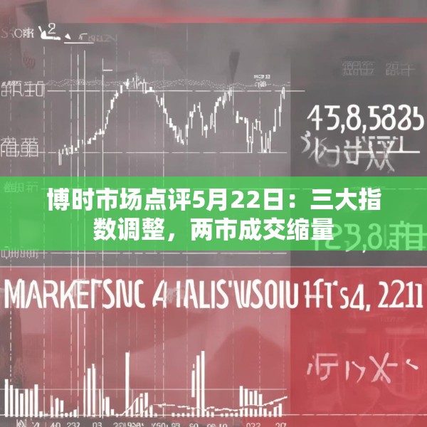 博时市场点评5月22日：三大指数调整，两市成交缩量