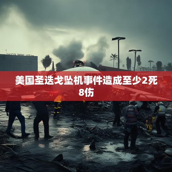 美国圣迭戈坠机事件造成至少2死8伤